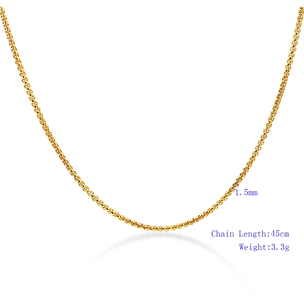 Factory Price 316L Stainless Steel Chains Jewelry New Gold Chain Design for men
