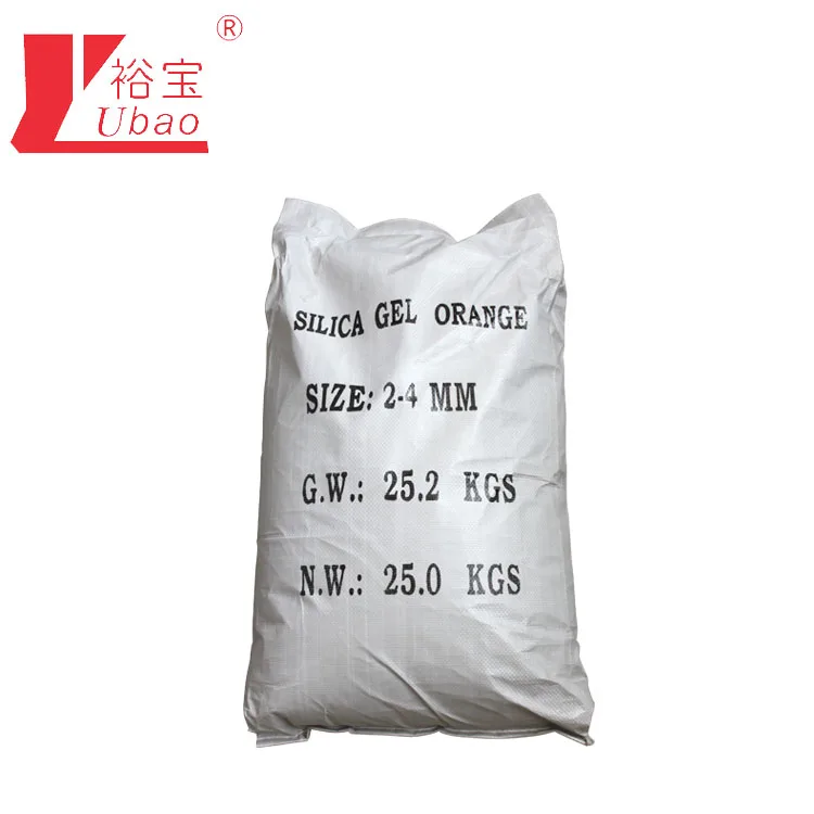 
Popular Orange Colour Changing Raw Material Self-Indicating Orange Silica Gel 
