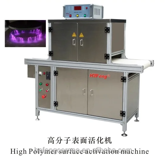 Plastic film corona processing machine