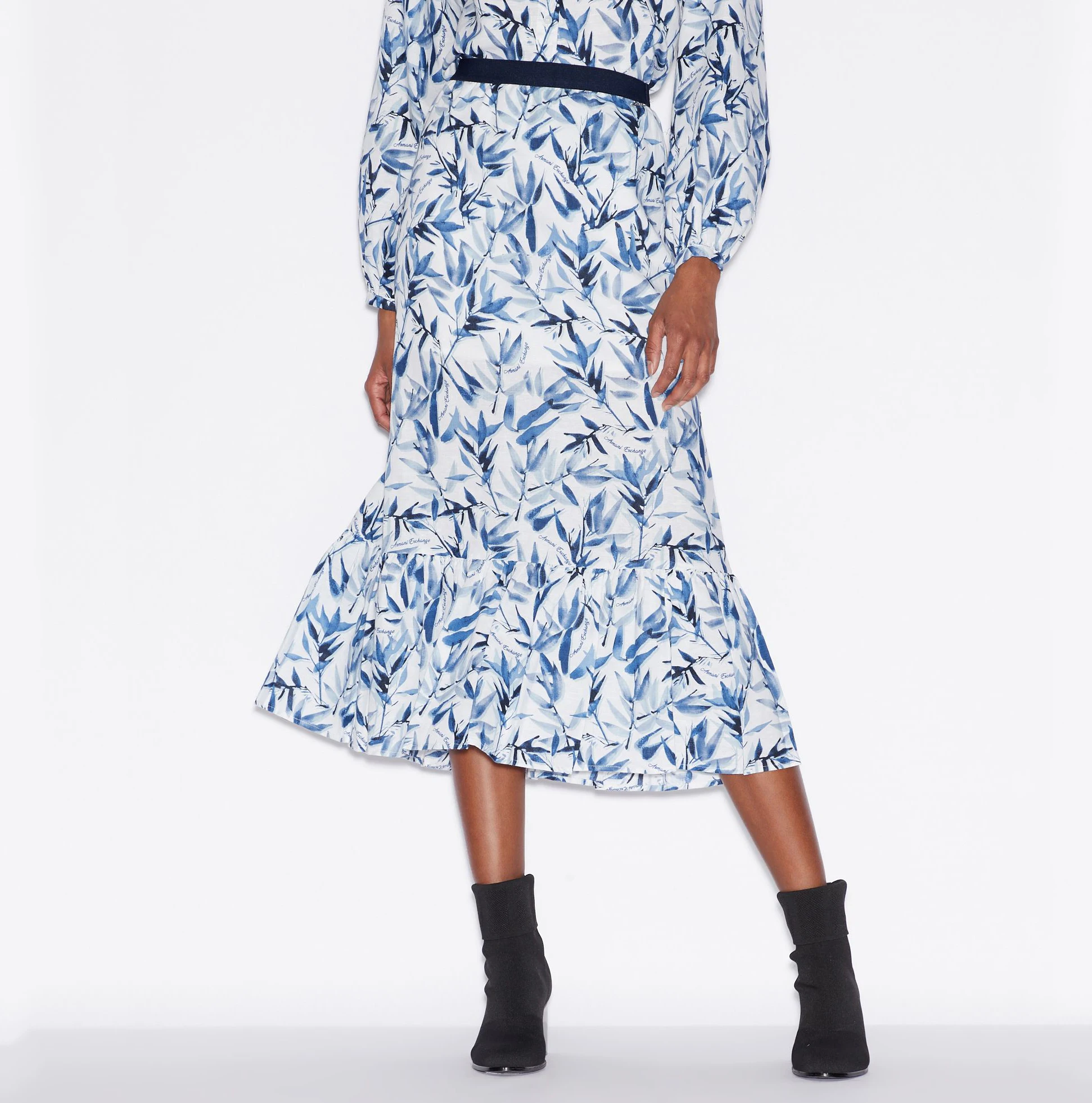 2019 design custom Women Linen Cotton Long Skirts Elastic Waist Maxi Skirts Vintage Summer Skirts