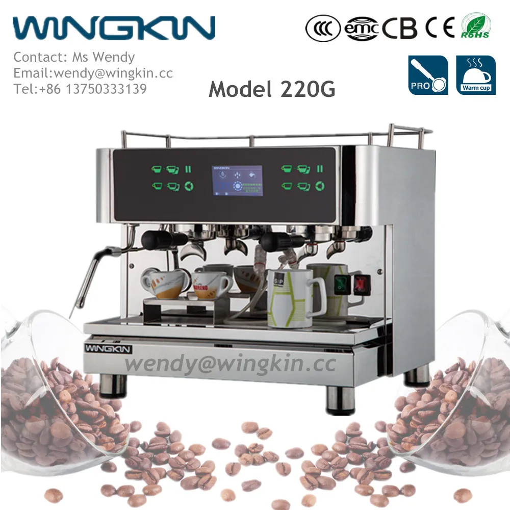2200W Power Stainless steel E61 commercial machine coffee espresso
