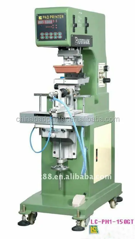 Single Color Super Primex Closed Ink Cup Pad Printers Mouse Printing Machine with sealed