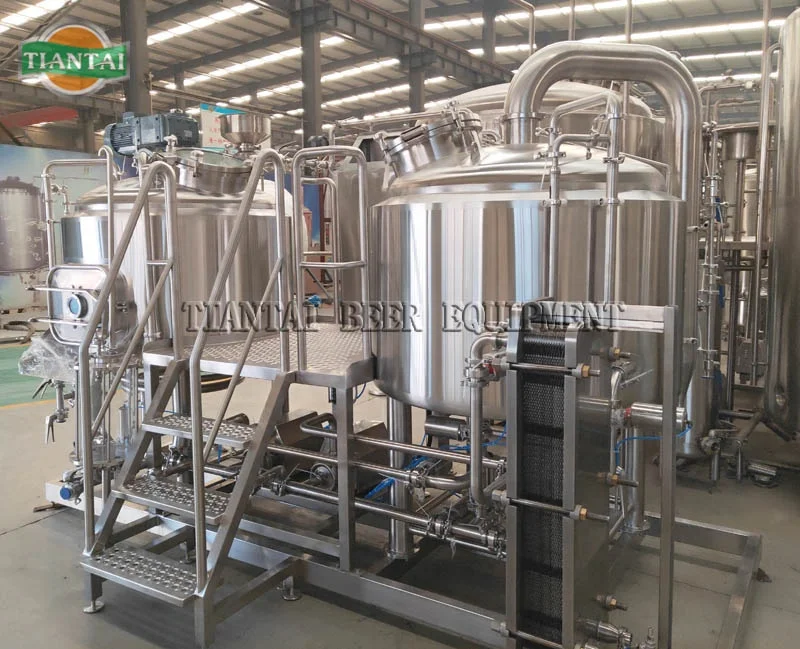 Tiantai лабораторное оборудование три судна microbrewery 500L стоимость