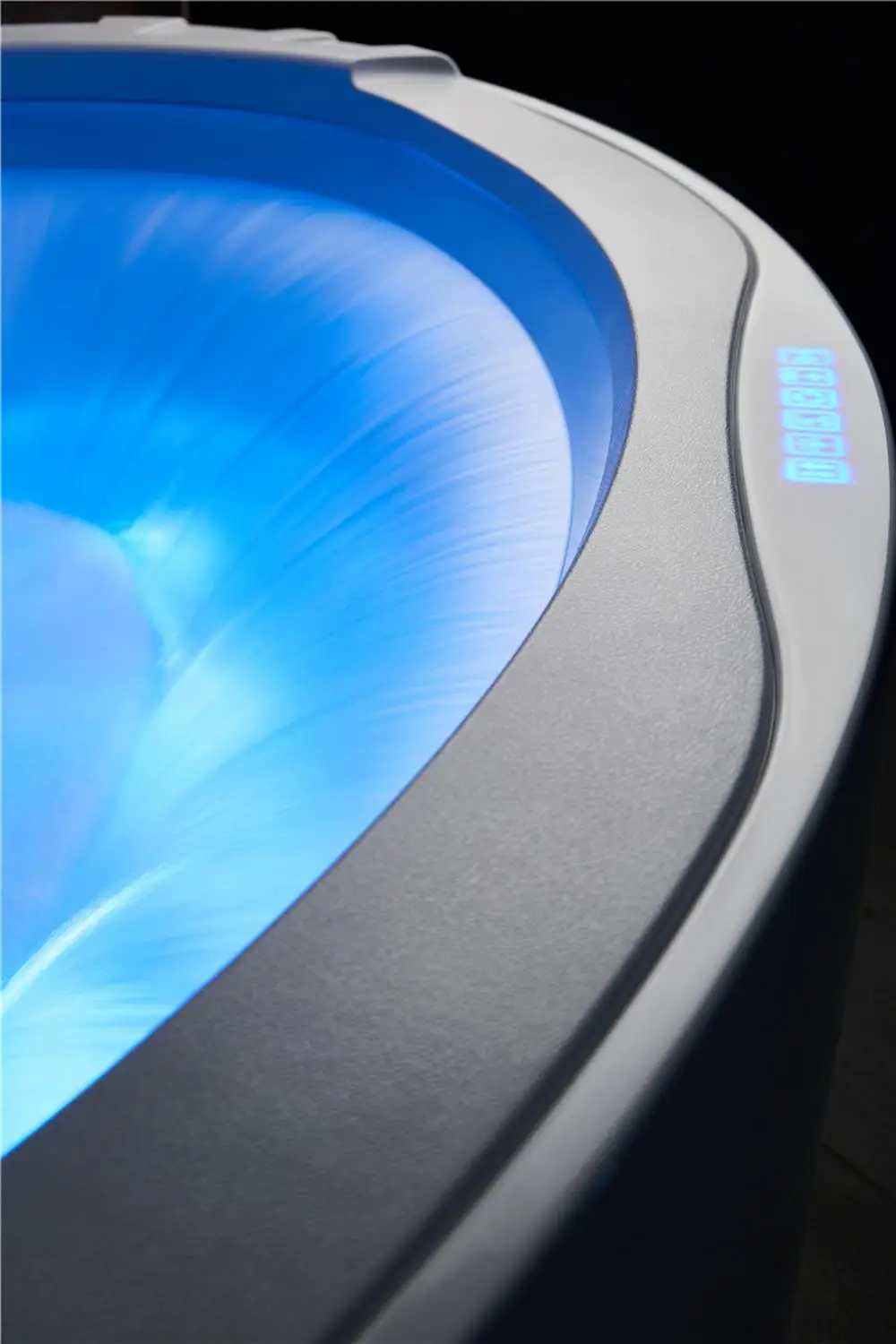 59 inch corner round shape shower best jet spa bath bathroom massage bathtub