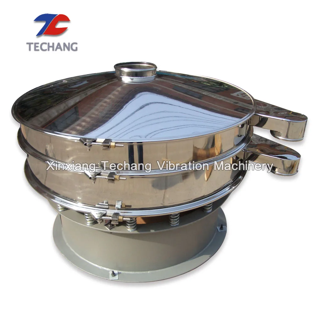 
Stainless steel rotary vibrating screen/ circular vibrating sieve for starch 