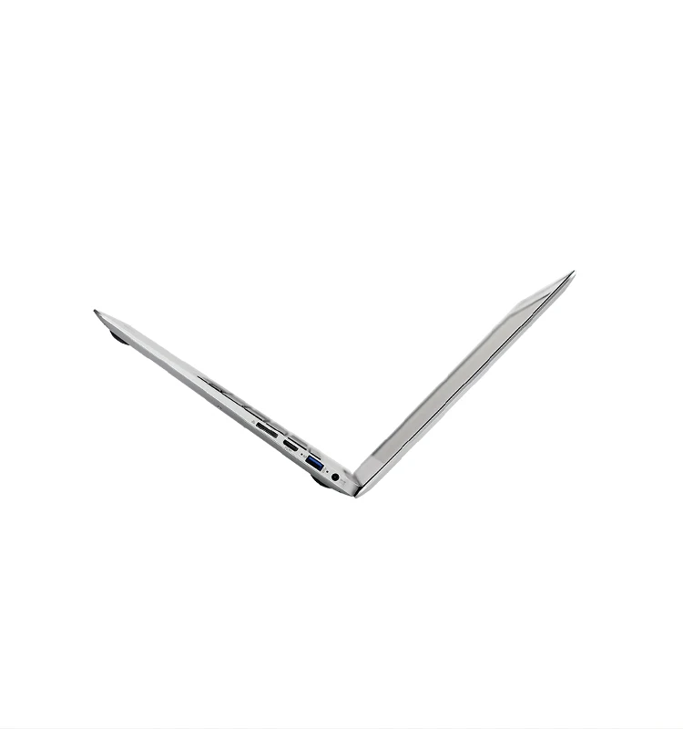 Wholesale New Laptop  8gb 128G DDR4 Slim  Polemer Lithium Battery Quad Core i7 Grey