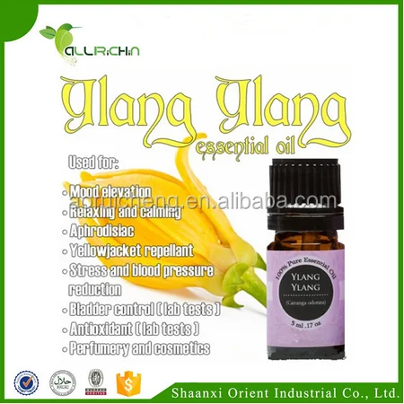 Natural Plant Extract Aphrodisiac Ylang Ylang Essential Oil For Hair