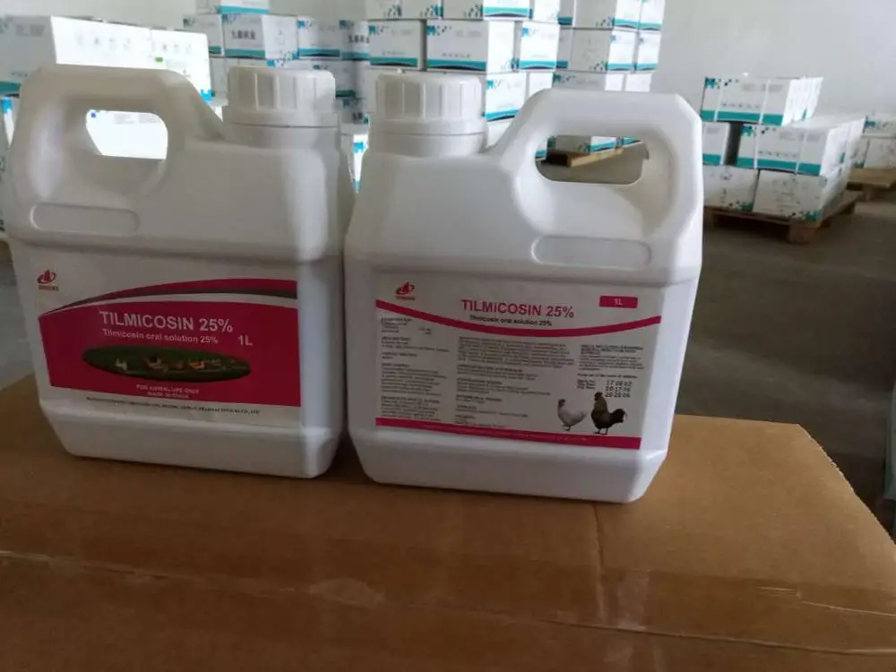 
30% Tilmicosin oral solution for poultry 
