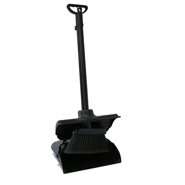 
industrial lobby cleaning PP wind-proof dustpan and broom 