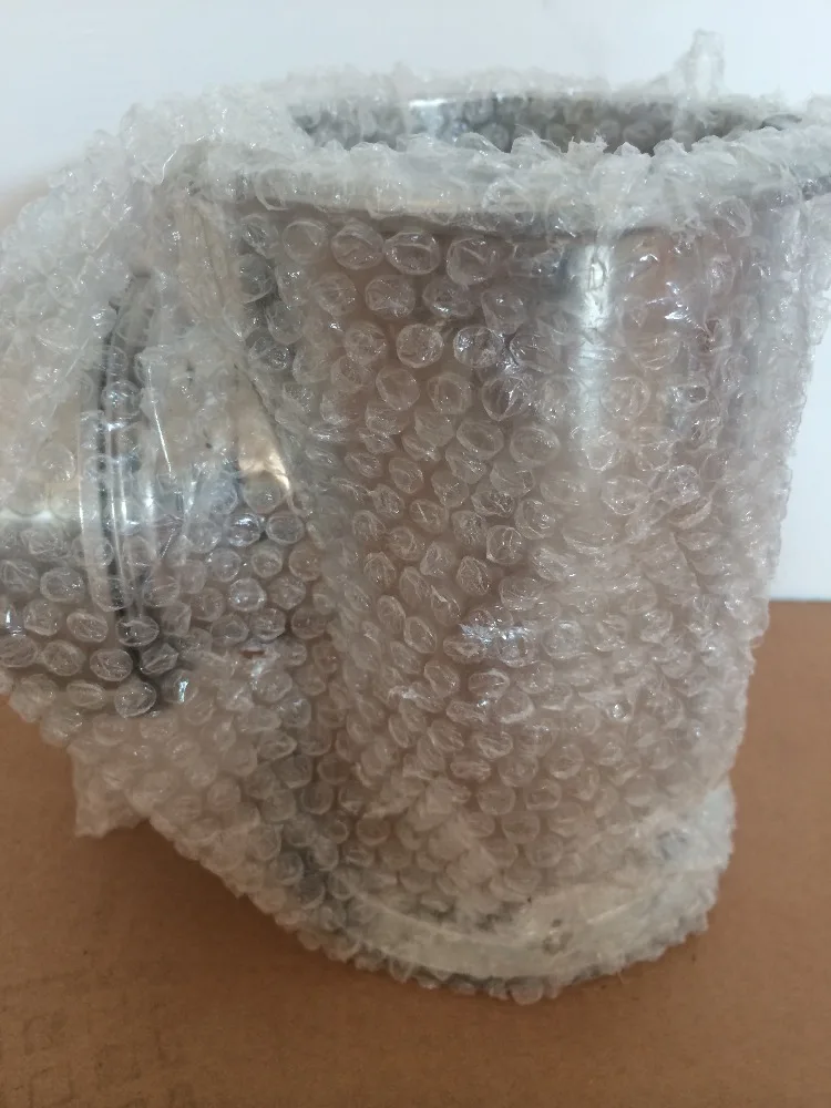 Тройник из нержавеющей стали 304 с пузырьками, соединяемый тройным зажимом