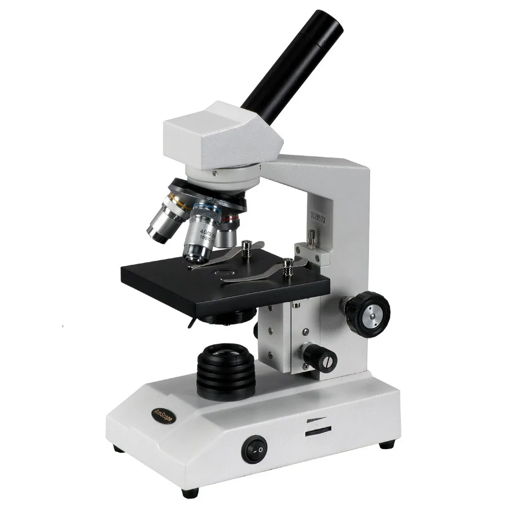 AmScope Supplies Monocular Clinical Biological Microscope 40X-640X