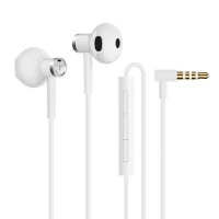 
Best Cheap Wired Mi Earphones Dual Driver Earphones Headphones Connection Length 1.25m Plug Type 3.5mm 