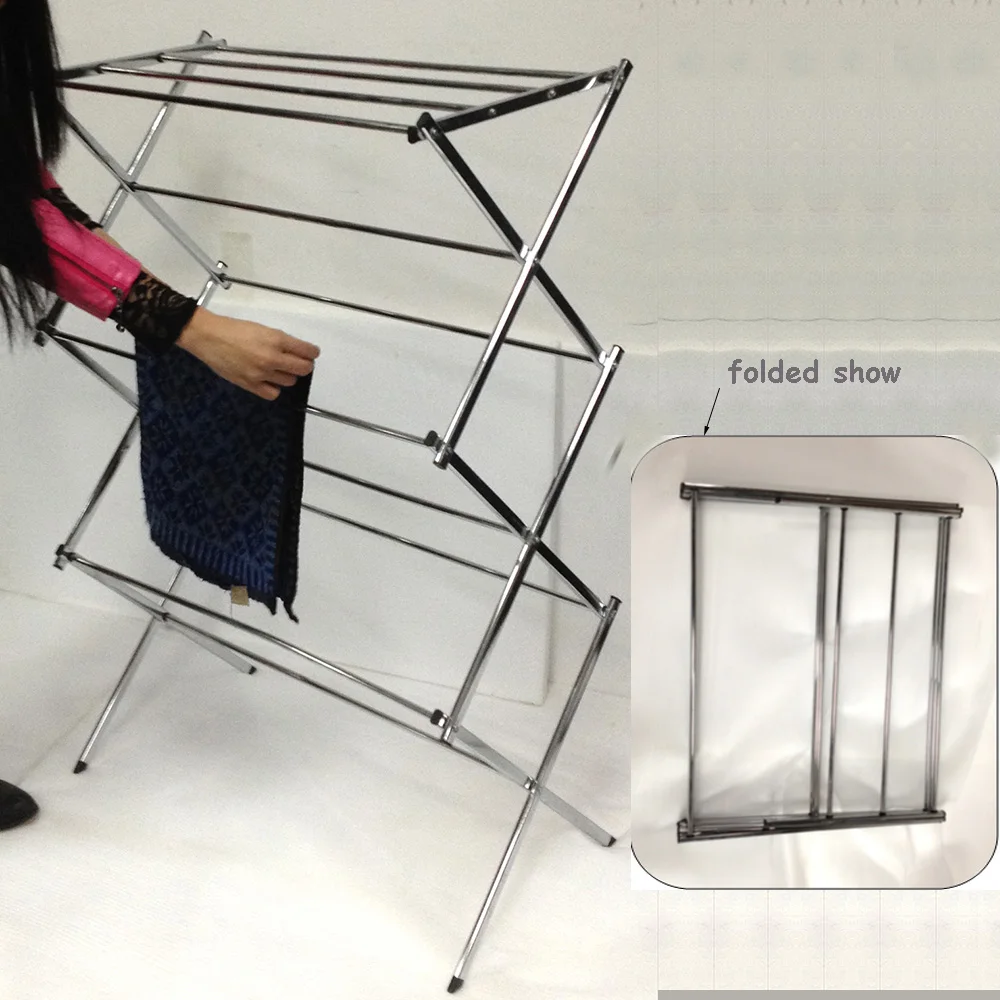 Cheap wholesale diy folding towel drying rack