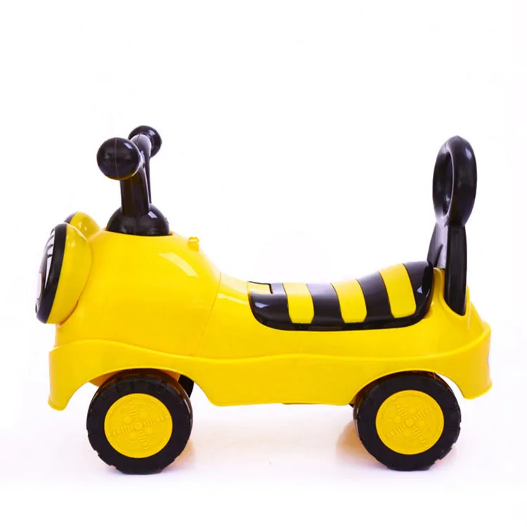 Honey Bee Style Sliding Toy For Children Ride On Car Playing And Cheap Plastic Baby Swing Car