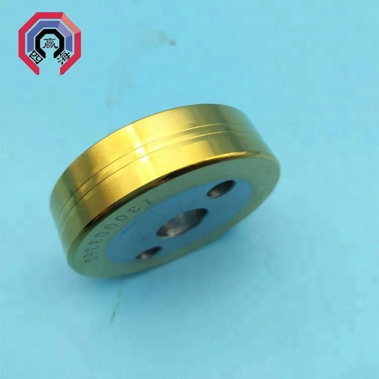 130003360 Charmilles EDM Parts Lower Pinch Roller / Wire Driving Pulley(With 2 Groove)