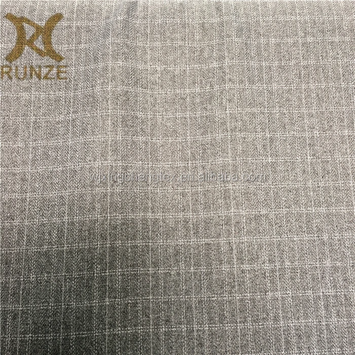 Flexible Herringbone 100 Polyester twill fabric