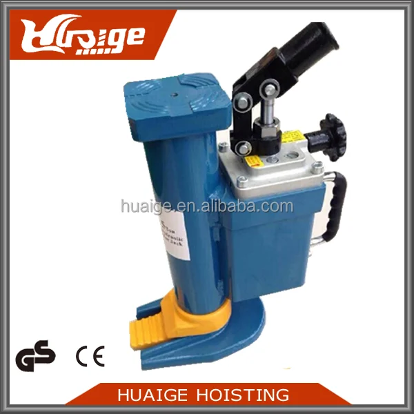hydraulic track jack oil pressure toe jack