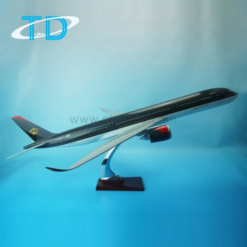 Plane Model A350 Royal Jordanian Airlines Arts and Crafts