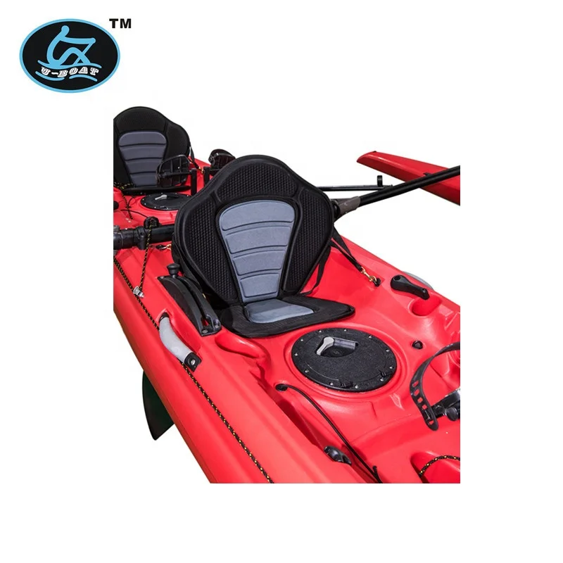 14ft plastic hand free pedal propeller trimaran sea sailboat&sailing boat&yacht& rudder boat& kajak