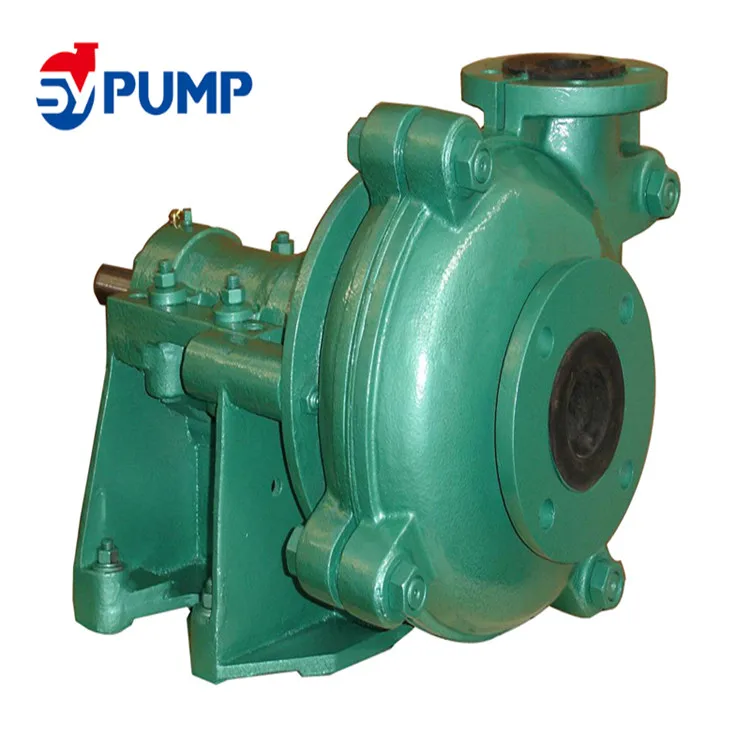 
4x3 inch high abrasive rubber liner manure slurry pump 