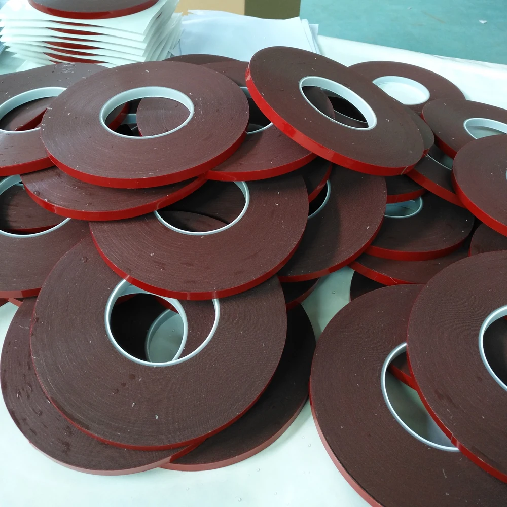 0.5mm 0.8mm 1mm 1.5mm 2mm acrylic foam tape double-sided acrylic foam tape