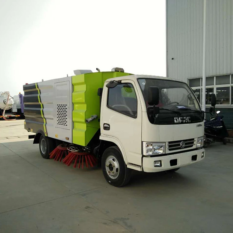 Dongfeng factory price of Road Sweeper and vacuum cleaner truck with Dongfeng