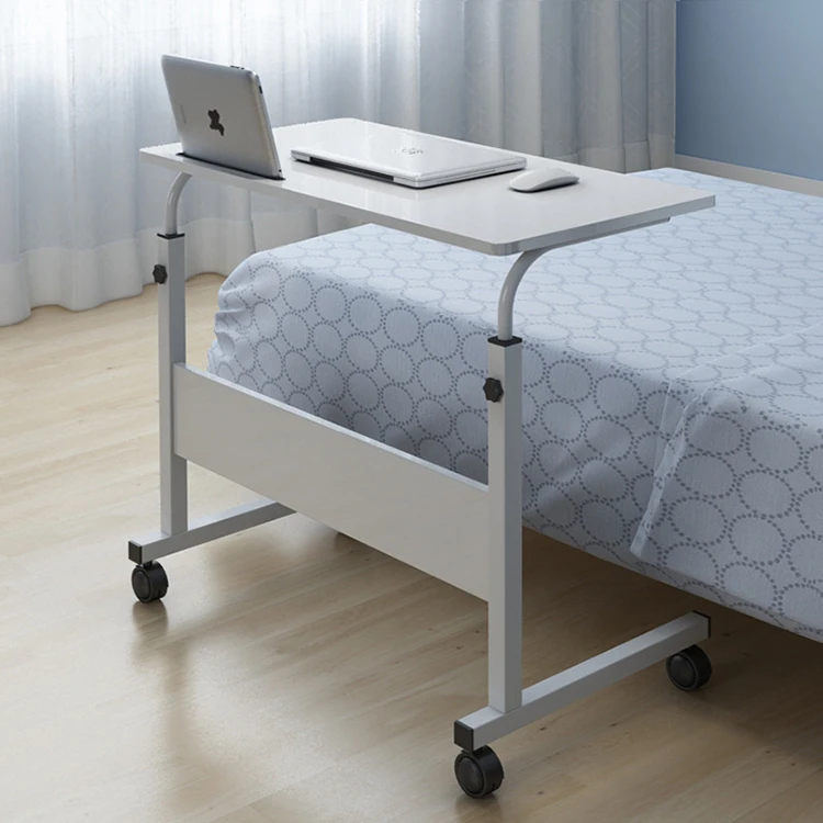 Wholesale Portable Adjustable Folding Arm Bed Aluminum Laptop Desk/Stand/Table With Cooling Fan And Mouse Pad