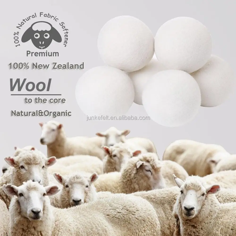 Wholesale wool felt balls wool balls for dryer large felt balls