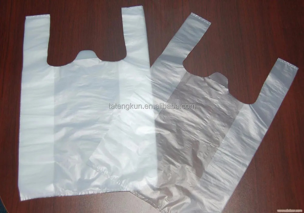 Wholesale transparent t shirt bags on roll t shirt bags sealing and cutting machine