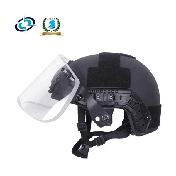 tactical bulletproof helmet visor