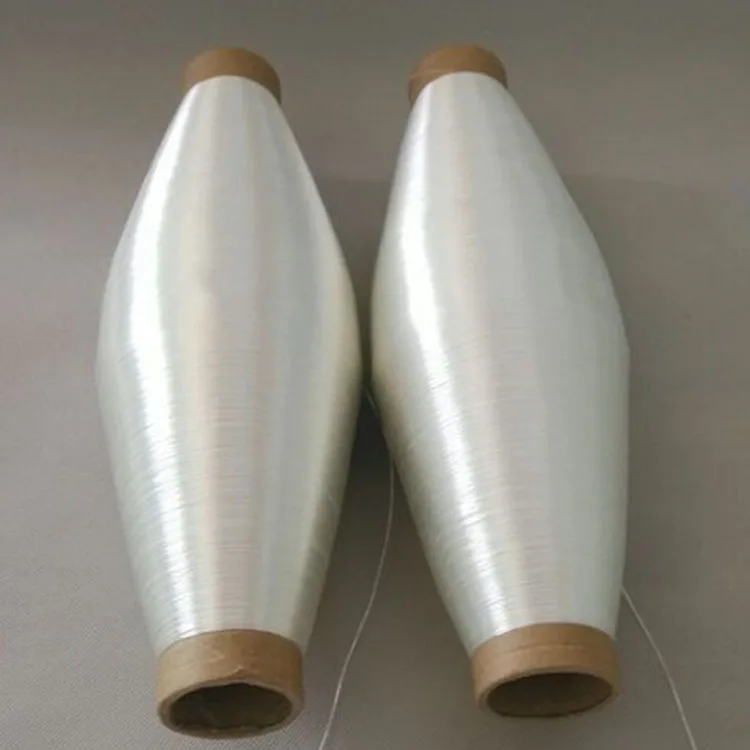 China Factory Supply Twisted Fiberglass 100% spun polyester yarn manufacturer in china