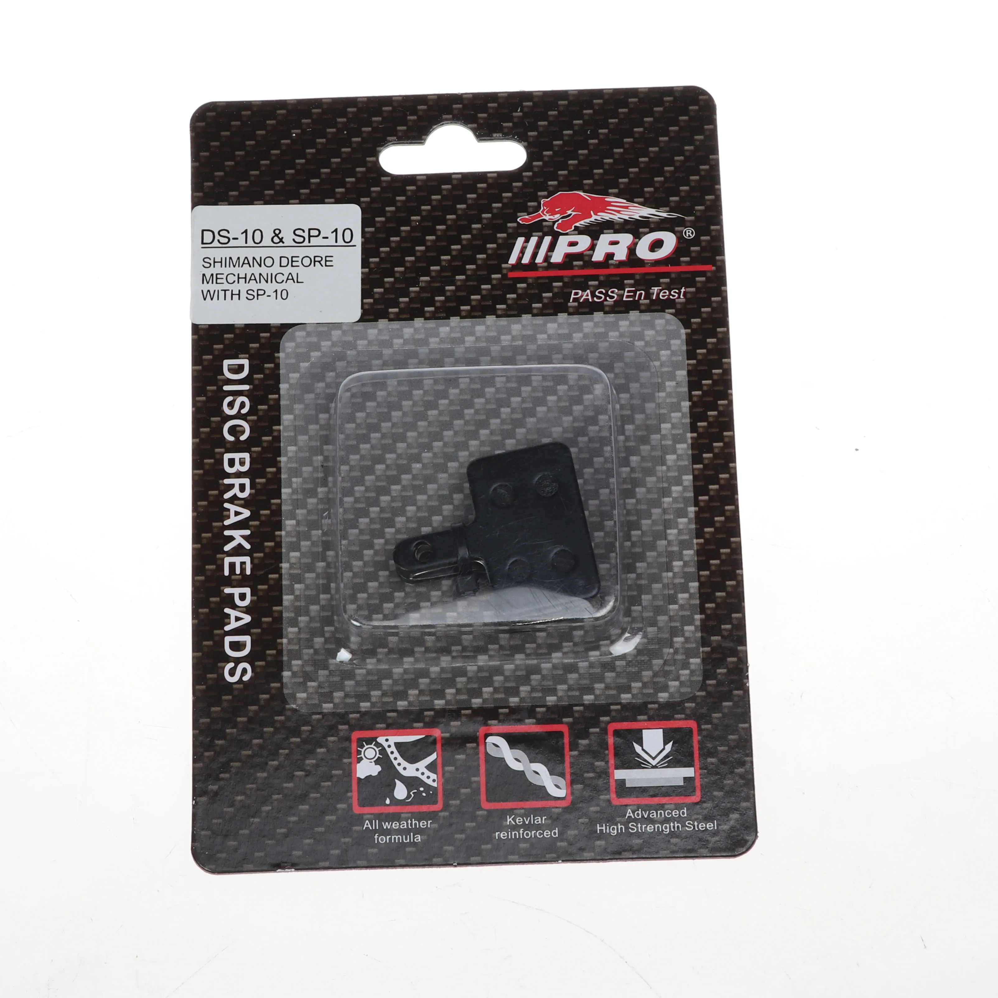 Эффективные прочные велосипедные дисковые Тормозные колодки из металла и резины для отвода тепла дисковые Тормозные колодки в коробке для велосипеда