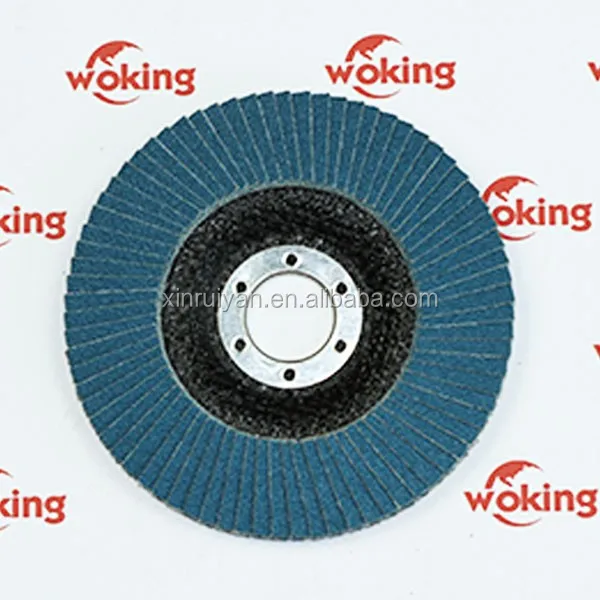 180mm Abrasive flap disc for steel , metal working