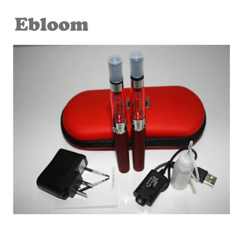 Двойной комплект электронной сигареты ego t /ego ce4 стартовый комплект с чехлом ego