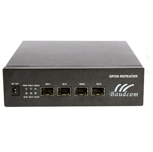 BAUDCOM PON OEO Repeater GPON Amplifier ONU For FTTH