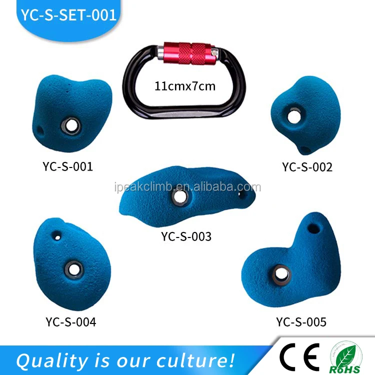 Hot selling high Quality rock climbing holds with fast delivery