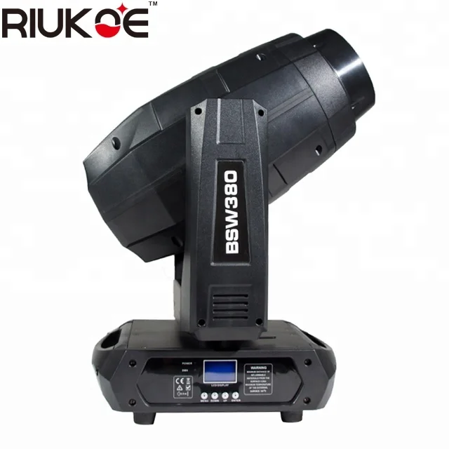 Nightclub moving Stage light sharpy 380w 17R CMY spot wash beam 3 in 1 movinghead