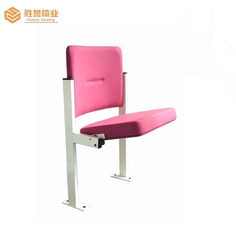 Hot Sale, Wholesale and Modern Design, High-Quality Affordable Strong Metal stackable Church Chair seat and auditorium chair.