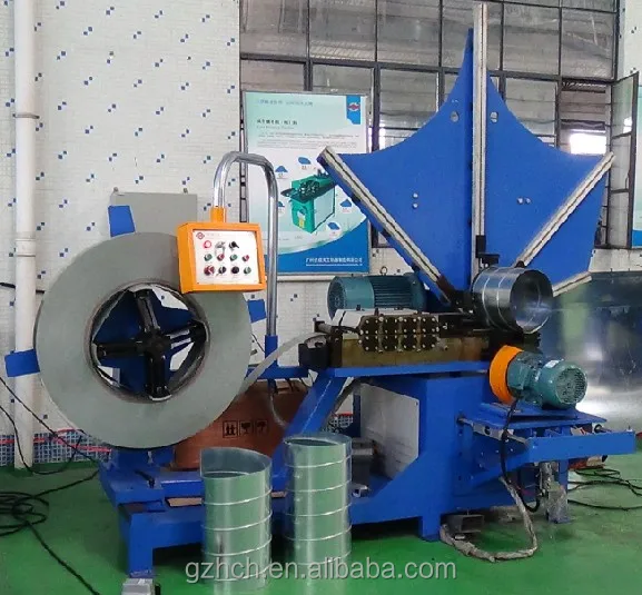 China Top Flexible Aluminum Duct Making Machine , Spiral Form Machine for Sale