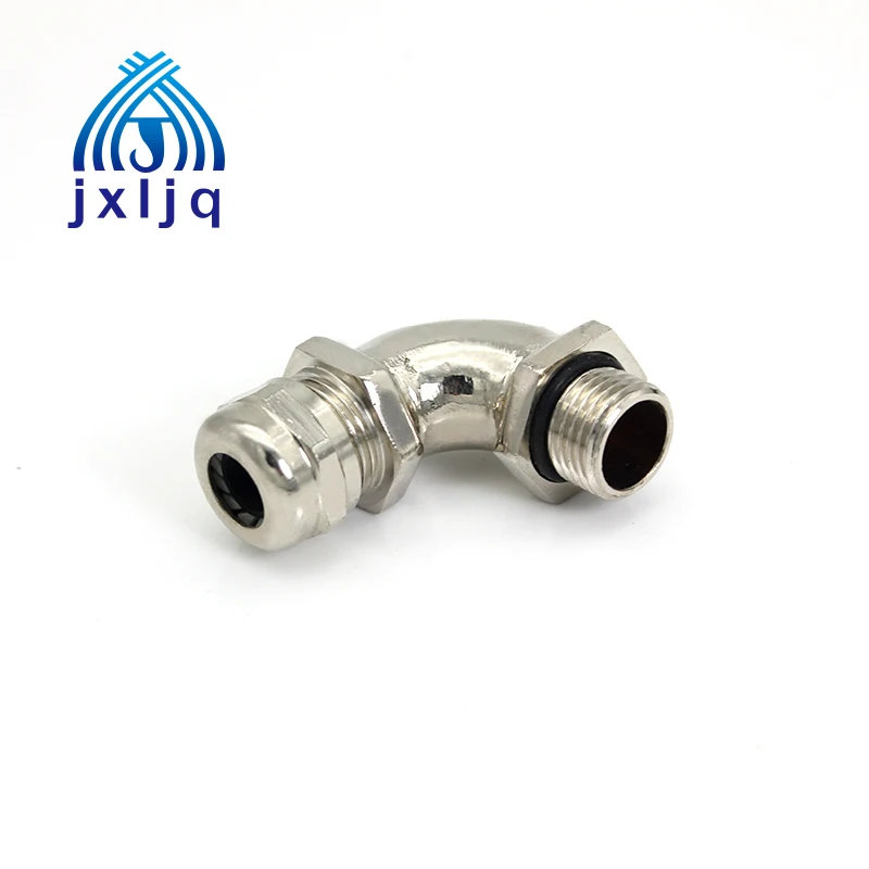 90 градусов локоть Водонепроницаемый pg кабельная втулка металл