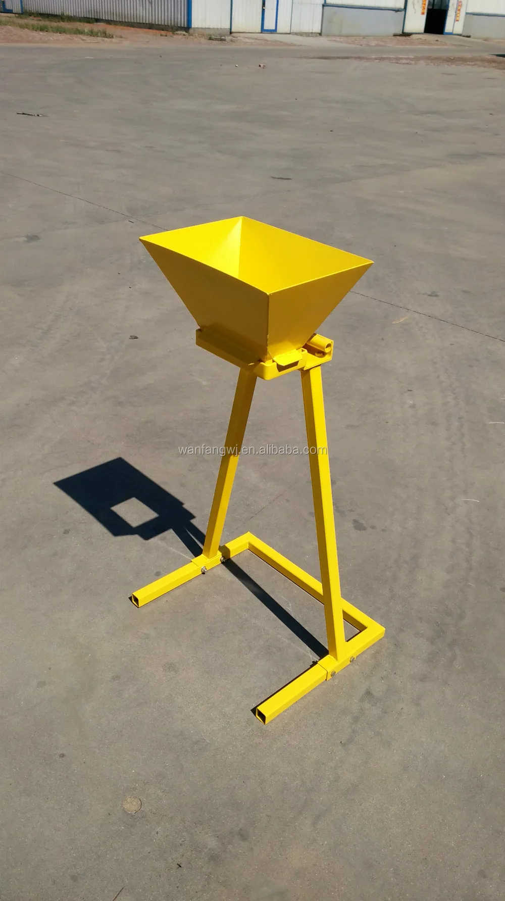 Yellow Color Metal Sand Bag Filler /Sand bag filling machine Factory With Good Price