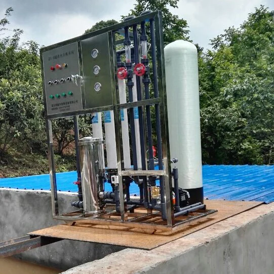 CE 2 Ton 2000 lph Simple Small Scale Home Used RO Reverse Osmosis Spring Salt Water Treatment Plant Price System