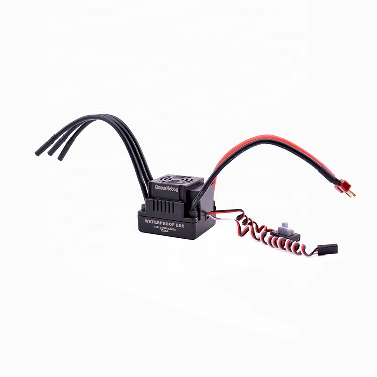 S-120A Brushless ESC Electric Speed Controller with 6.1V/3A SBEC 2-4s