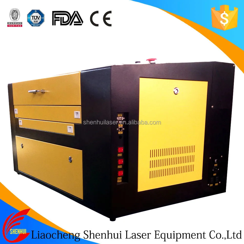 Shenhui 50w 60w SH-350 laser engraver cutter with software RDworks 8.0