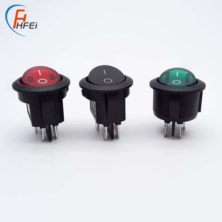 250vac 16a t100 55 kcd r11 timer dpdt 4 pin rocker switch