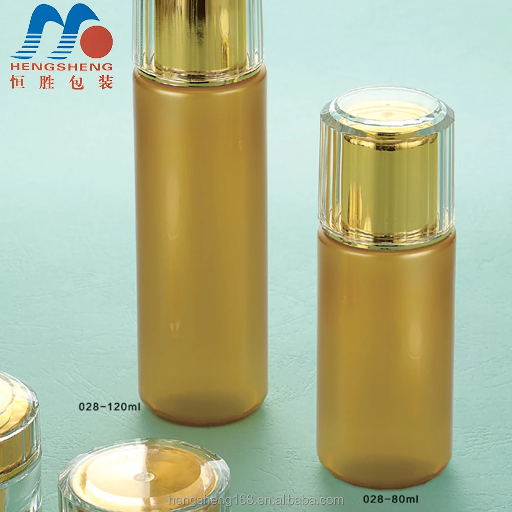
Hengsheng manufacturer supply plastic PET empty cosmetic pump spray lotion bottle 