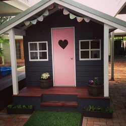 Waterproof prefab garden cheap children indoor prefab wooden cottage