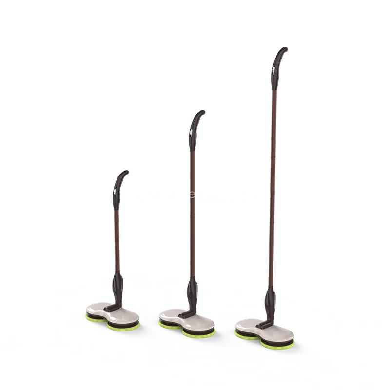 Excellent house cleaning water spray head wireless electric mop with floor washer