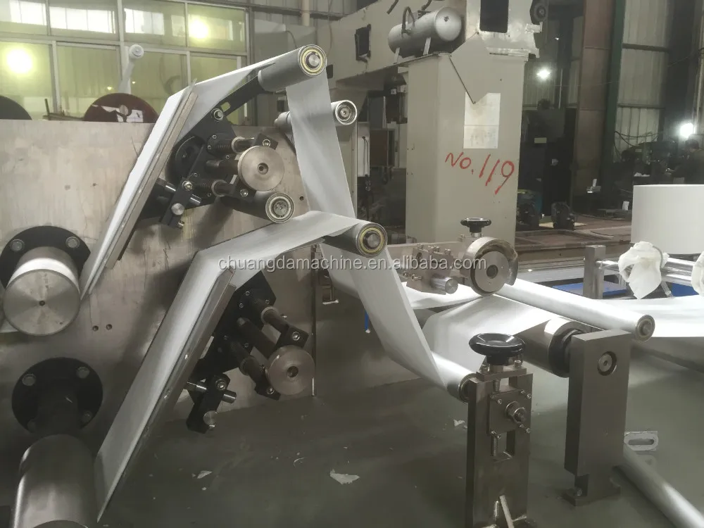 DJ:CDH-210F-2 Two Lines Output Pocket tissue Mini type handkerchief paper machine