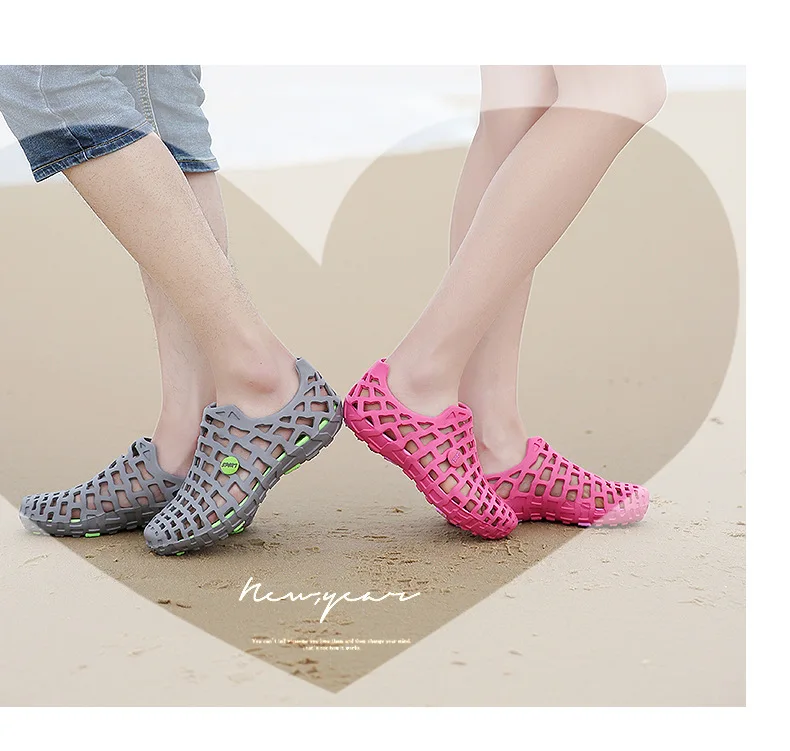 2019 Men and Women Aqua Shoes Outdoor Breathable Beach Shoes Lightweight Quick-drying Wading Shoes Sport Water Camping Sneakers